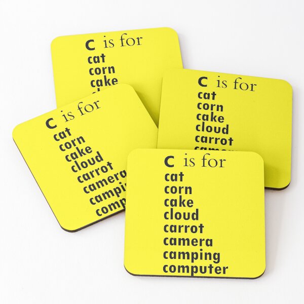 Item preview, The  C is for Cat: Funny Alphabet Design Art designed and sold by matrixvip.