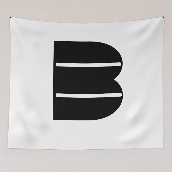 Item preview, letter B minimal initial designed and sold by artriri.