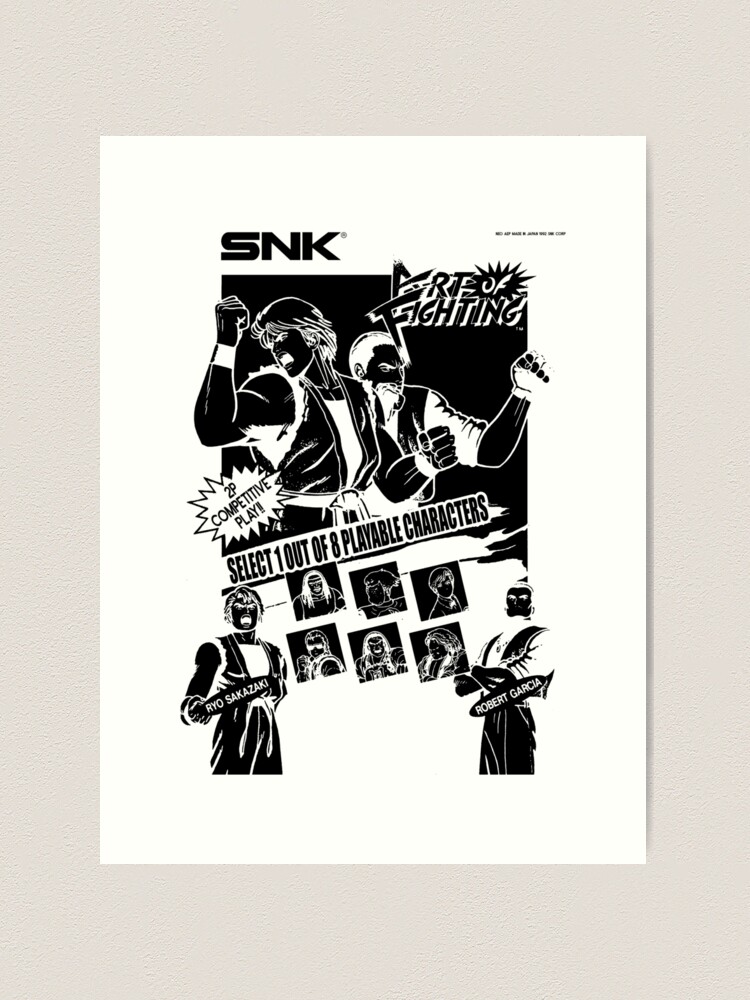 Crossed Swords Neo Geo SNK By Lilly and Mae Art Board Print for