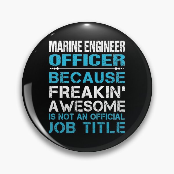 Item preview, Marine Engineer Officer T Shirt - Freaking Awesome Gift Item Tee designed and sold by cpaddensil.