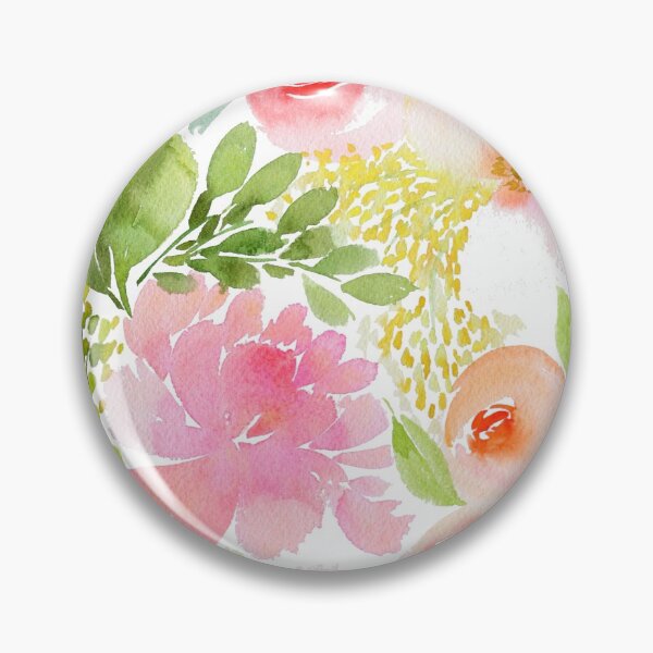 Item preview, Colorful Floral Watercolor Theme designed and sold by RizaMonera.