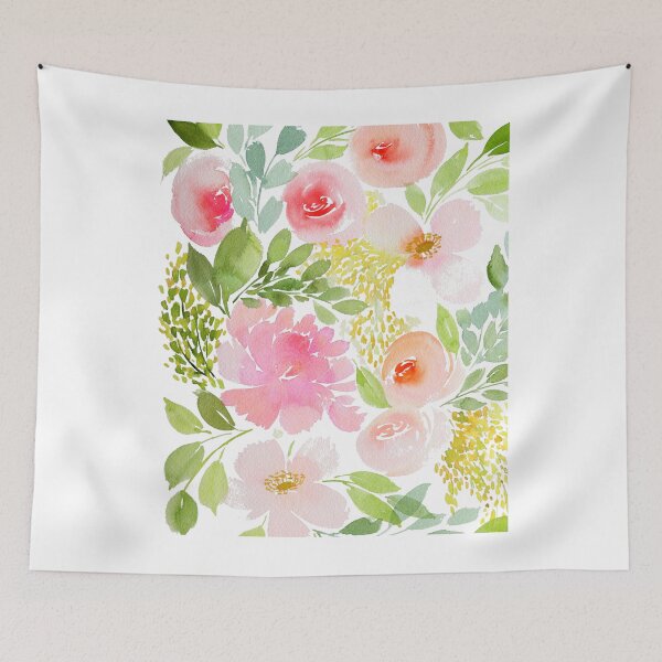 Item preview, Colorful Floral Watercolor Theme designed and sold by RizaMonera.