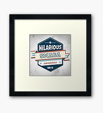 Hilarious pt2 Framed Print