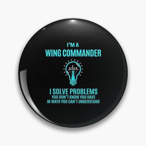 Item preview, Wing Commander T Shirt - I Solve Problems Gift Item Tee designed and sold by arlinasdua.
