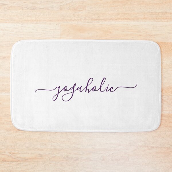 Item preview, Yogaholic Cute Purple Morning Yoga Mom design - Yoga On My Mind designed and sold by lodarohit.
