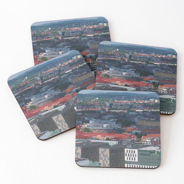 Item preview, Oslo city aerial view Norway designed and sold by alexrow.