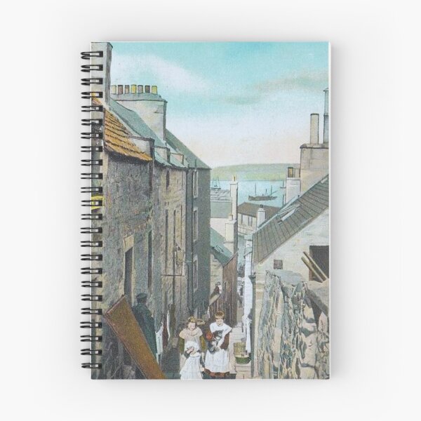 Item preview, Vintage Illustration of Reform Lane, Lerwick, Shetland designed and sold by yourscotland.