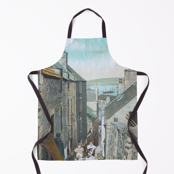 Item preview, Vintage Illustration of Reform Lane, Lerwick, Shetland designed and sold by yourscotland.