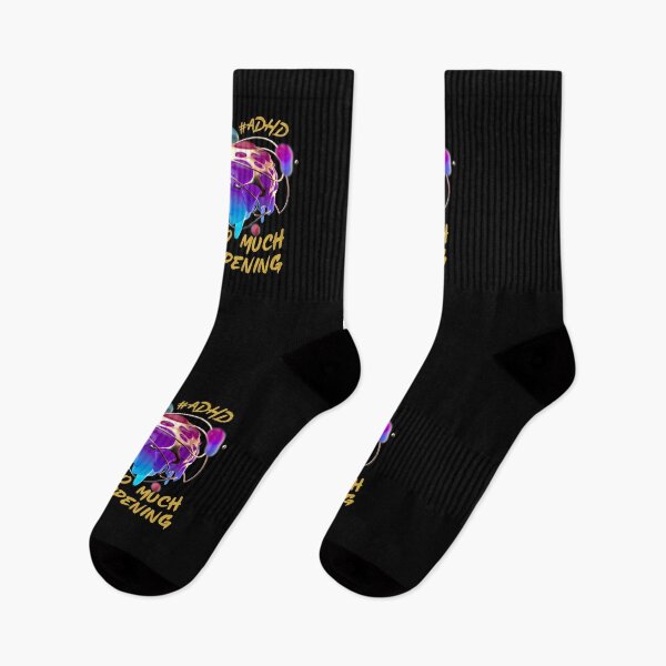 Item preview, #ADHD Brain, Too Much Happening, Attention HyperActive Disorder Awareness designed and sold by MJDezigns.
