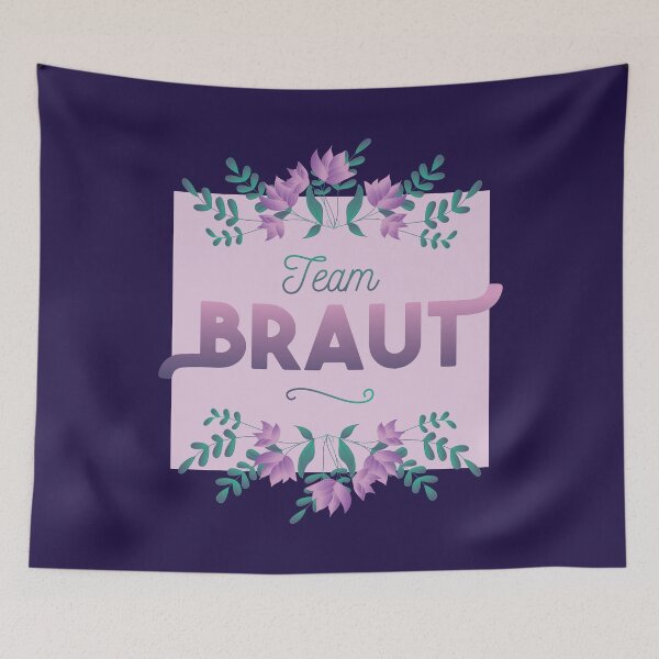 Item preview, Floral Team Braut designed and sold by TamGustam.