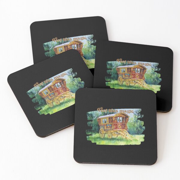 Item preview, Gypsy caravan, feel life's magic designed and sold by amy greaves.