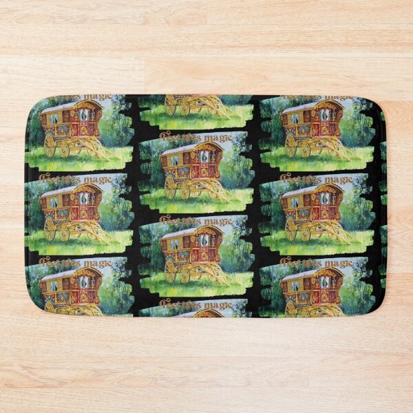 Item preview, Gypsy caravan, feel life's magic designed and sold by amy greaves.