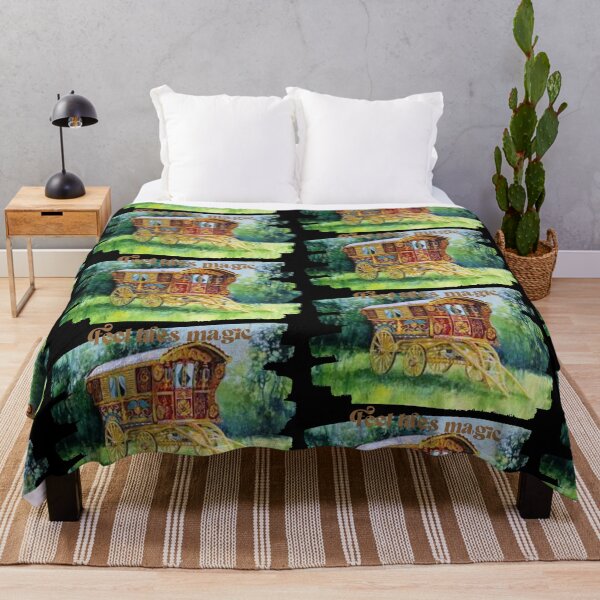 Item preview, Gypsy caravan, feel life's magic designed and sold by amy greaves.