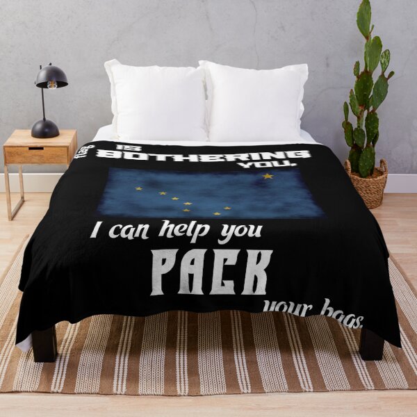 Item preview, Alaskan flag - pack your bags designed and sold by 2Girls1Shirt.