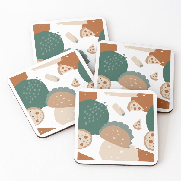 Item preview, Aesthetic Abstract Fast Food Pattern designed and sold by PatternTale.