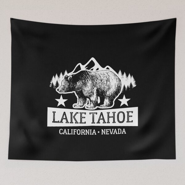 Item preview, Lake Tahoe Vacation Black Bear California Nevada  designed and sold by The Junto Shop.