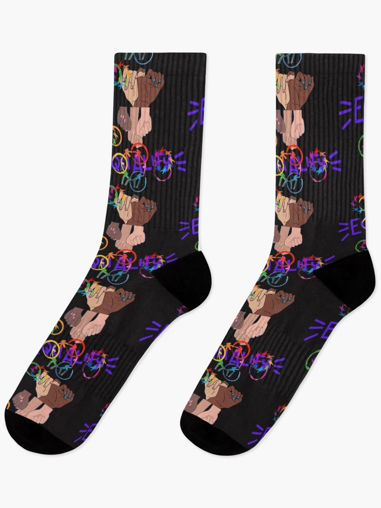 Thumbnail 1 of 5, Socks, Equality In Racial Rights designed and sold by CyberVinnie.