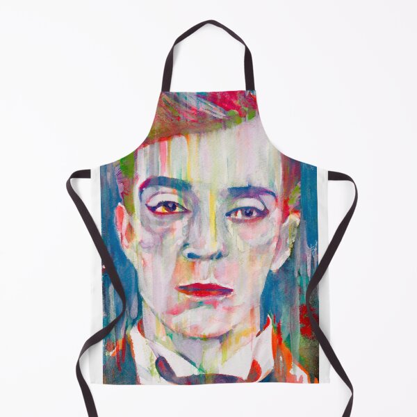 Item preview, BUSTER KEATON watercolor portrait .2 designed and sold by lautir.