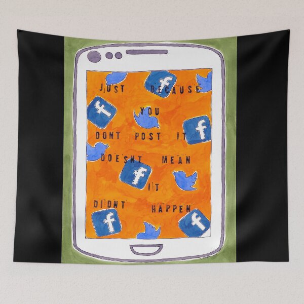 Item preview, Just Because You Don't Post It designed and sold by Jeremy Clayton.