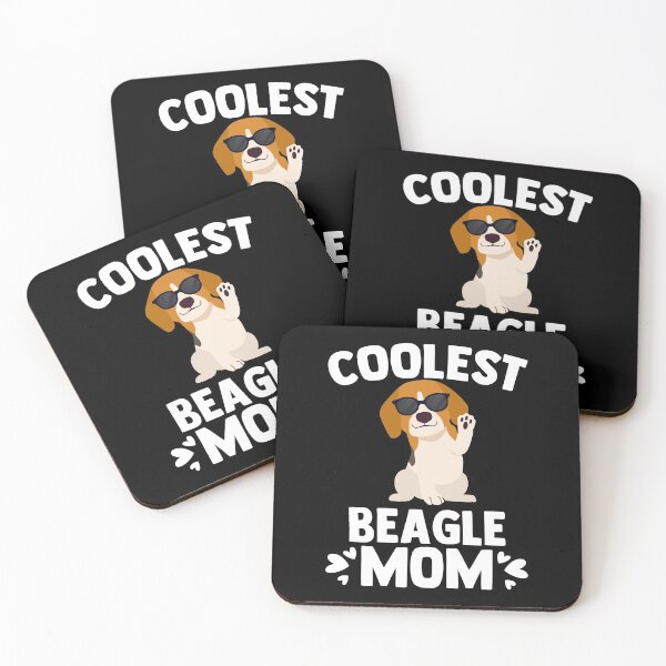 Item preview, Coolest Beagle Mom Puppy Pet Lover Dog Breed Dog Lover designed and sold by Nessshirts.