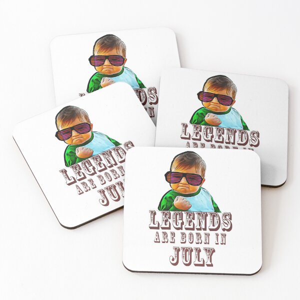 Item preview, Legends are born in july designed and sold by Nikmay Design.