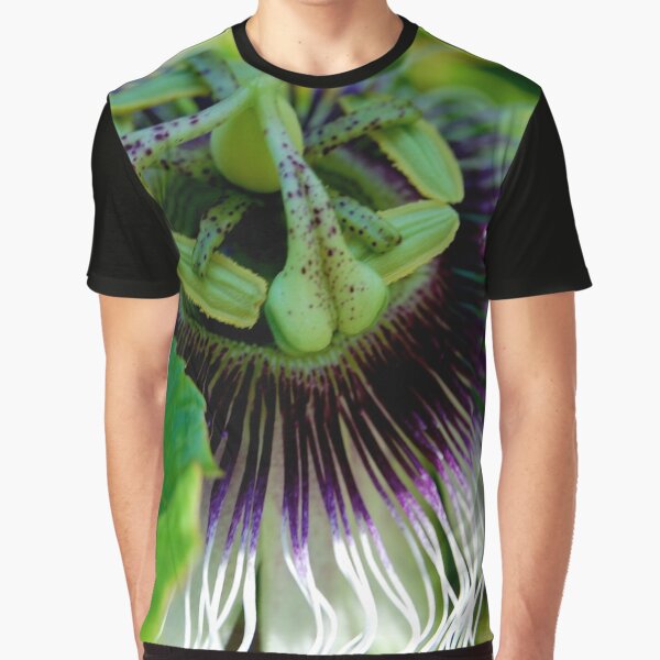 Passionfruit flower Graphic T-Shirt