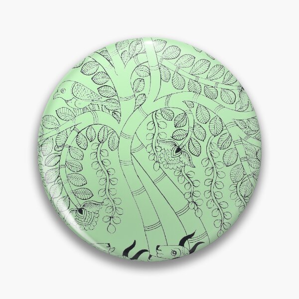 Item preview, Nature wall art, line art, Black and white, Rajasthani art, Phad painting designed and sold by gopalpjoshi.