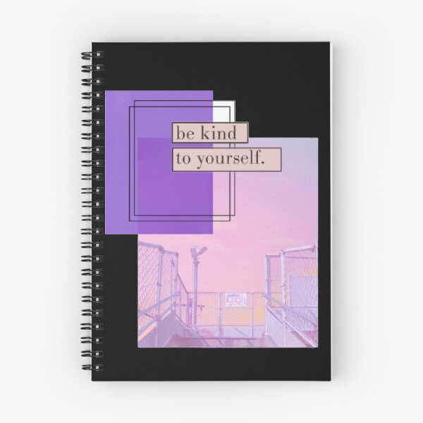 Item preview, Purple aesthetic ( be kind to yourself ) designed and sold by Kuraya7211.