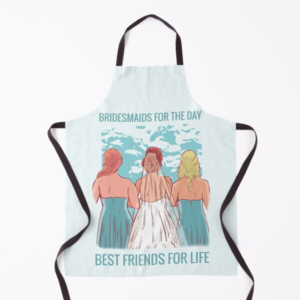 Item preview, Bridesmaids for the day best friends for life designed and sold by TamGustam.