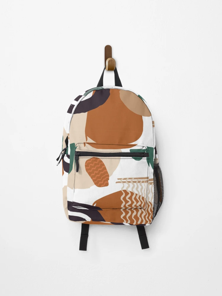 Thumbnail 1 of 3, Backpack, Abstract Japanese Food Pattern designed and sold by PatternTale.