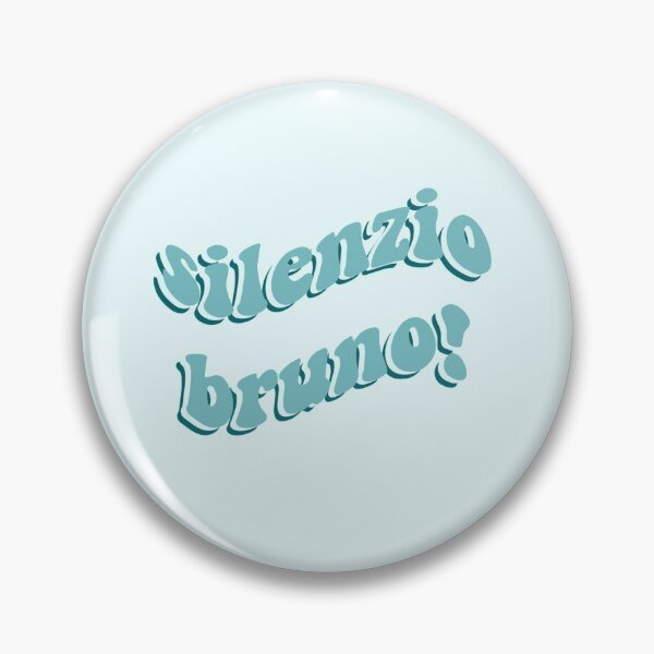 Item preview, Silenzio Bruno Quote from Luca designed and sold by Rachel Grace.