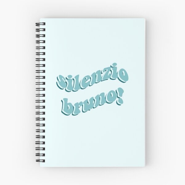 Item preview, Silenzio Bruno Quote from Luca designed and sold by Rachel Grace.