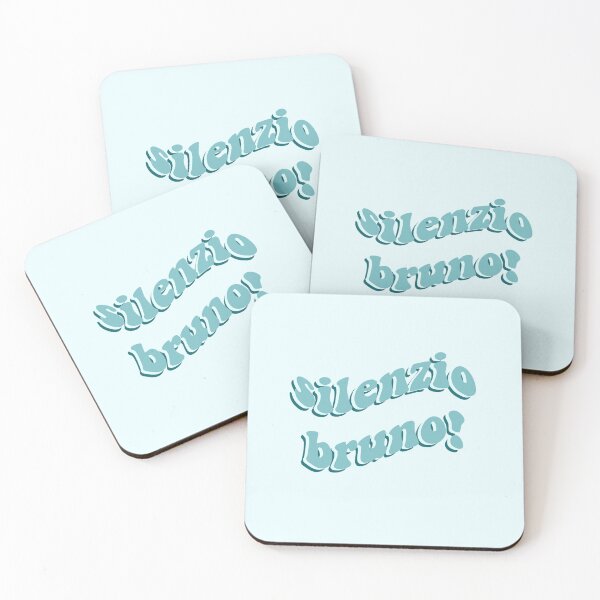 Item preview, Silenzio Bruno Quote from Luca designed and sold by Rachel Grace.