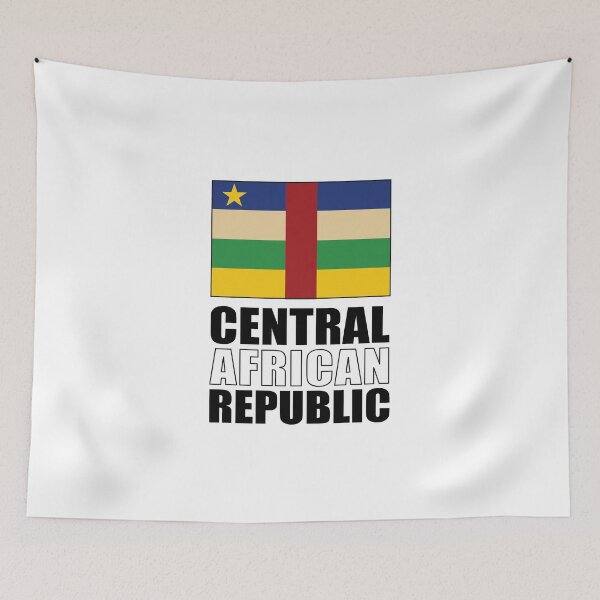 Item preview, Flag of Central African Republic designed and sold by KewaleeTee.
