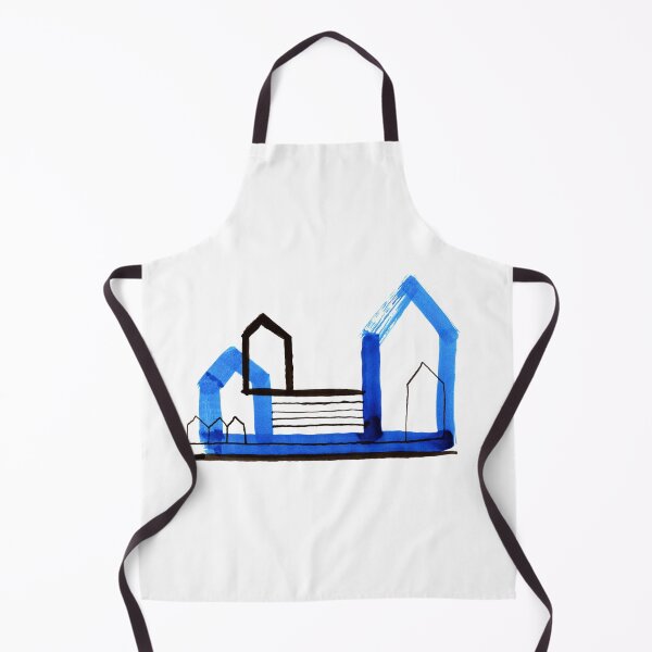 Item preview, Houses in Blue No.: 01 designed and sold by Istvan Ocztos.