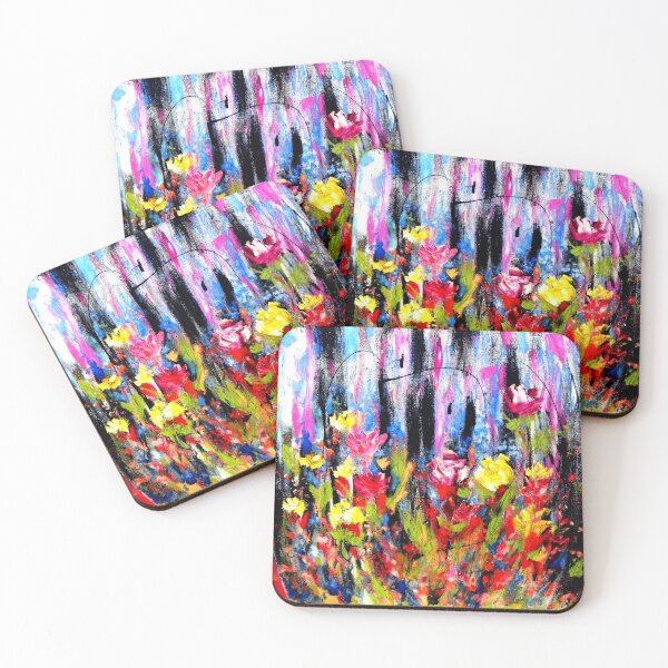 Item preview, Roses in a garden  designed and sold by dana-krystle.