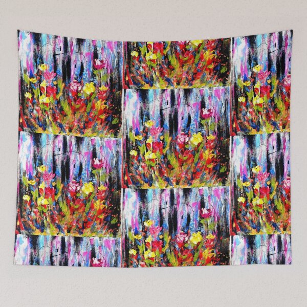 Item preview, Roses in a garden  designed and sold by dana-krystle.