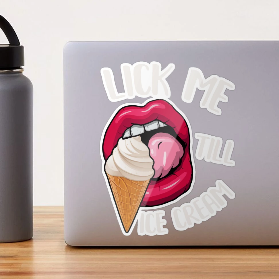 Lick Me Until Ice Cream - Personalized Couple Mug - Gift For Funny