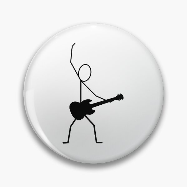 Item preview, Stickman Windmill guitar hero rock star designed and sold by Bammodesigns.