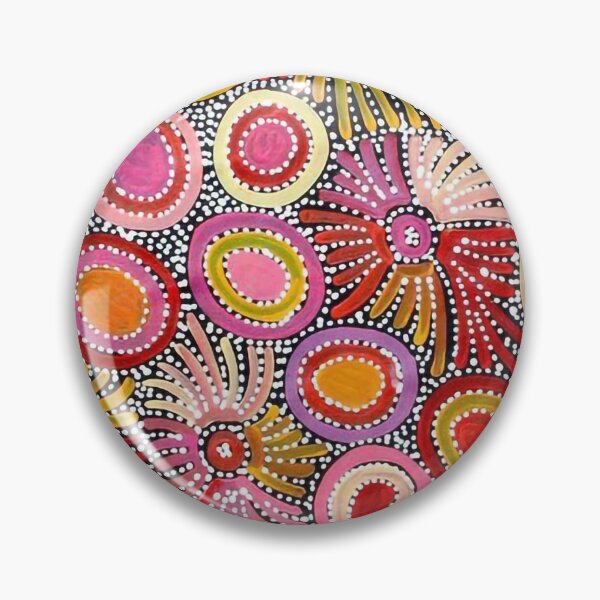 Item preview, australian aboriginal art dot painting designed and sold by Wibberlotte.