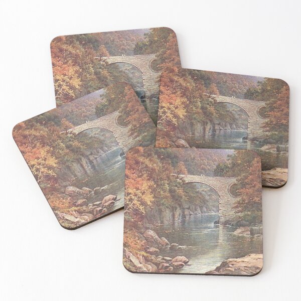 Item preview, Vintage Illustration of The Old Bridge of Garry, Perthshire designed and sold by yourscotland.