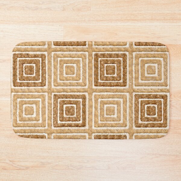 Item preview, Geometric Lozenge Ethnic Pattern Faux Raffia designed and sold by Octavia Soldani.