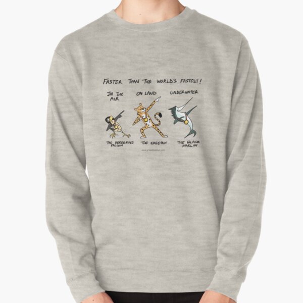 Animals Faster than Usain Bolt Pullover Sweatshirt