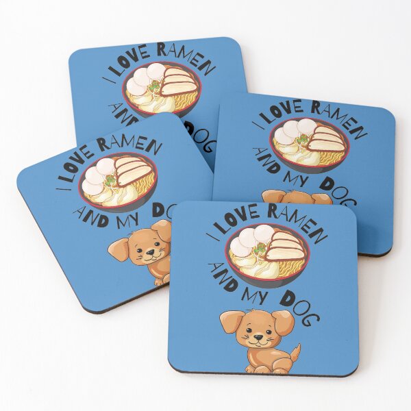 Item preview, I love Ramen and my Dog, Dog Lover, Ramen Noodles, Dog Owner designed and sold by CBNetwork.