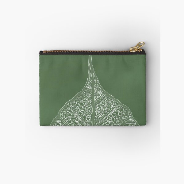 Item preview, Bodhi tree leaf on green designed and sold by Anna Ratkevich.