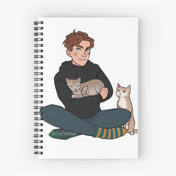 Item preview, Neil y gatos designed and sold by frisslimbim.