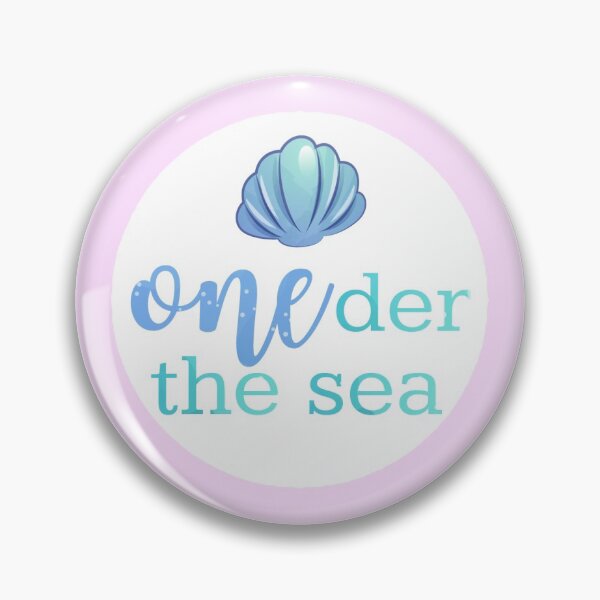 Item preview, Oneder the Sea Clam Shell First Birthday Round Circle designed and sold by CyanSkyDesign.