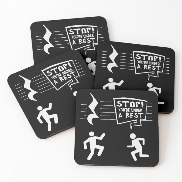 Item preview, Stop! You're under a rest designed and sold by Docartdesign.