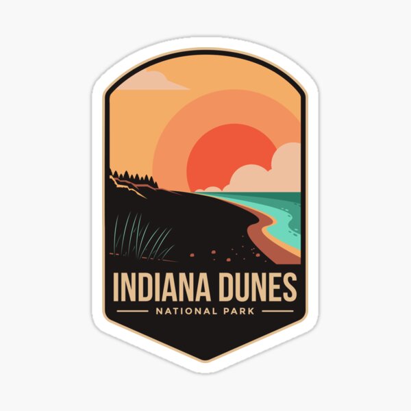 Indiana dunes national park Sticker