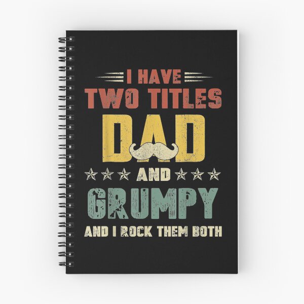 Item preview, I Have Two Titles Dad And Grumpy Funny Fathers Day  designed and sold by anniet33.